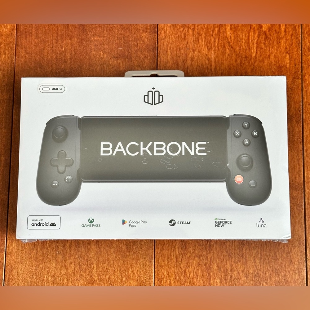 Backbone USB-C Mobile Gaming Controller for Android Phones, Color: Black